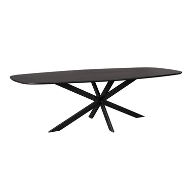Deens ovale eettafel Ferris | Zwart | 280 cm