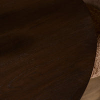 Ronde eettafel Ferris | Bruin | Ø130 cm - afbeelding 2