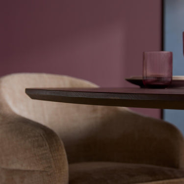 Deens ovale eettafel Ferris | Bruin | 180 cm