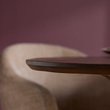 Ovale eettafel Ferris | Bruin | 280 cm