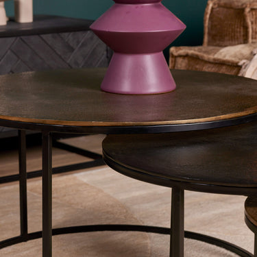 Salontafelset Xaro goud | 3-delig