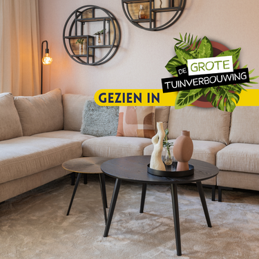 Bijzettafelset Ryas goud | 3-delig