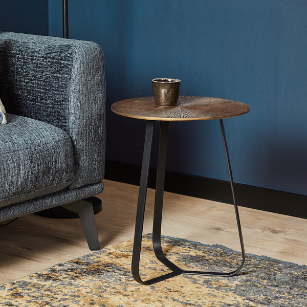 Goldene Couchtische