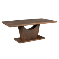 Mangohout eettafel Voco | Bruin | 200 cm - Mooier Thuis