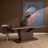 Mangohout eettafel Voco | Bruin | 200 cm