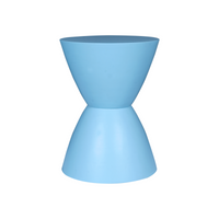 Bijzettafel Abbey | Blauw - Mooier Thuis