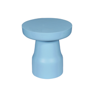 Bijzettafel Drum | Blauw - Mooier Thuis