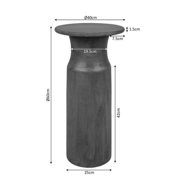 Bijzettafel Mason | Bruin
