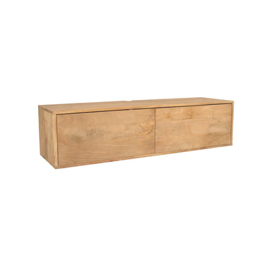 Schwebendes TV-Möbel Vision helles Mango | 120 cm