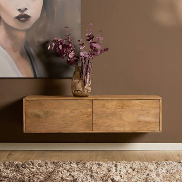 Zwevend TV-meubel Vision Naturel | 120 cm - Mooier Thuis