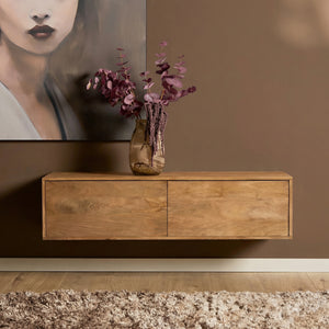 Zwevend TV-meubel Vision Naturel | 120 cm