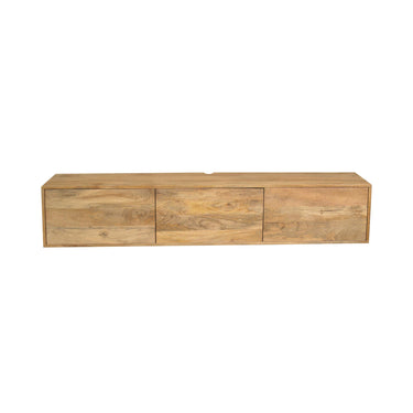 Schwebendes TV-Möbel Vision helles Mango | 160 cm