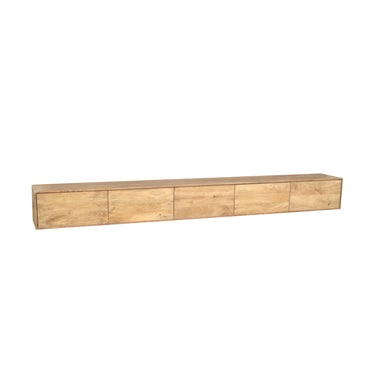 Schwebendes TV-Möbel Vision helles Mango | 280 cm