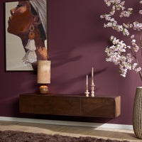 Zwevend TV-meubel Vision Bruin | 160 cm - afbeelding 4