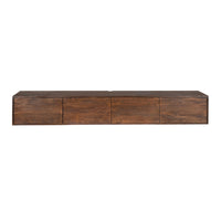 Starfurn Zwevend tv-meubel Vision | Bruin | 200 cm