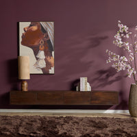 Zwevend TV-meubel Vision Bruin | 240 cm - Mooier Thuis