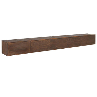 Zwevend TV-meubel Vision Bruin | 280 cm