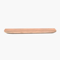 Wandplank Gusta naturel mangohout 80 cm