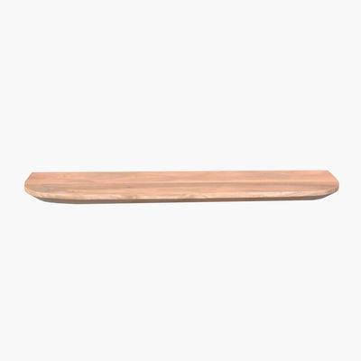 Wandplank Gusta naturel mangohout 80 cm