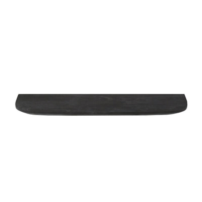 Wandplank Gusta zwart mangohout 80 cm