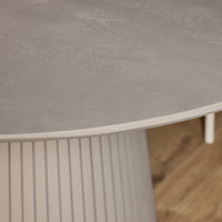 Ronde eettafel Solana | Taupe | Ø150 cm - afbeelding 2
