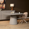 Ronde eettafel Solana | Taupe - hout - Mooier Thuis (2)