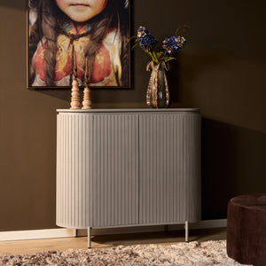 Vakkenkast Solana | Taupe | 115 cm