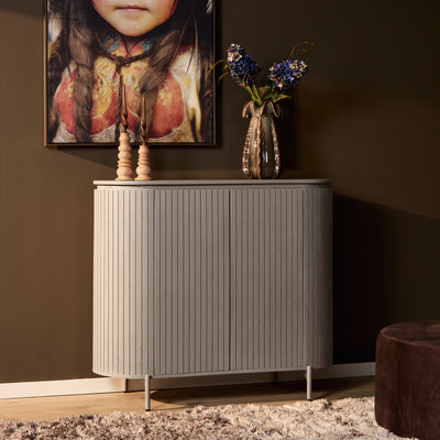 Vakkenkast Solana | Taupe | 115 cm