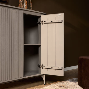 Vakkenkast Solana | Taupe | 115 cm