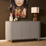 Dressoir Solana | Taupe - mangohout - Mooier Thuis