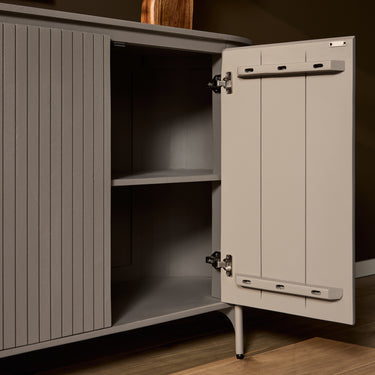 Dressoir Solana taupe | 210 cm