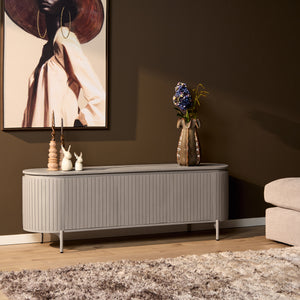 TV cabinet Solana taupe | 165 cm