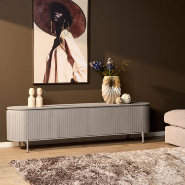TV-meubel Solana taupe | 210 cm