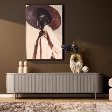 TV-meubel Solana taupe | 210 cm