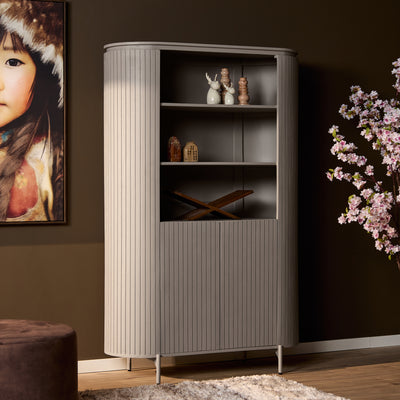 Offenes Regal Solana | Taupe | 115 cm