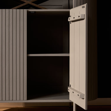 Open kast Solana | Taupe | 115 cm