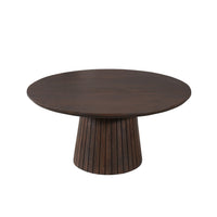 Salontafel Solana bruin mangohout 80 cm