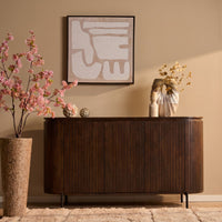 Dressoir Solana bruin mangohout 165 cm