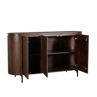 Dressoir Solana bruin mangohout 165 cm
