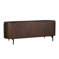 Tv-meubel Solana bruin mangohout 165 cm