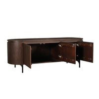 Tv-meubel Solana bruin mangohout 165 cm