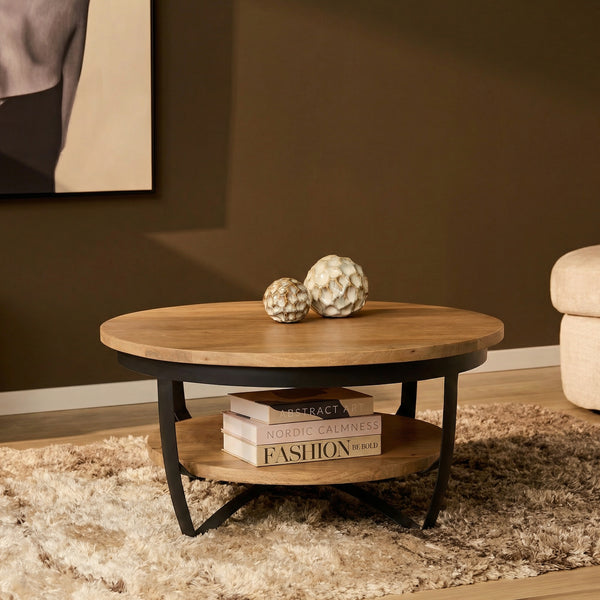 Natural coffee tables