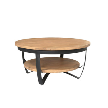 Salontafel Paras licht mango | Ø90 cm