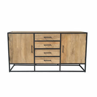 Dressoir Dakota naturel | 165 cm - Mooier Thuis