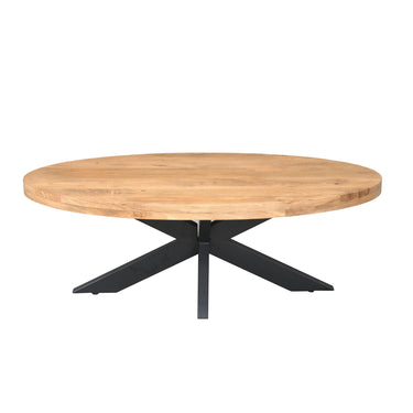 Salontafel Dakota naturel | 130 cm ovaal