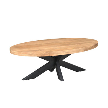 Salontafel Dakota naturel | 130 cm ovaal