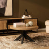 Salontafel Dakota | 80 cm - naturel en bruin - Mooier Thuis