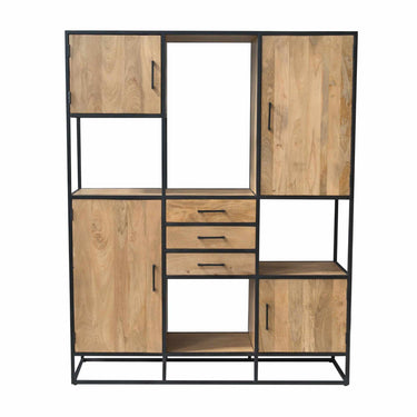 Vakkenkast Dakota Supreme XXL naturel | 160 cm