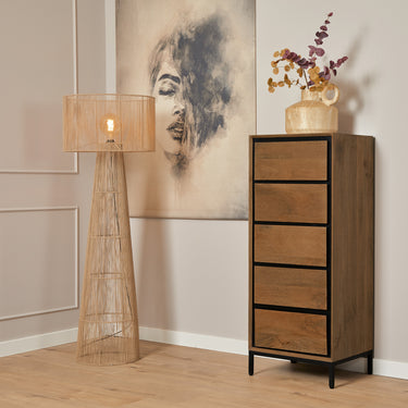 Ladekast Richwood naturel | 50 cm