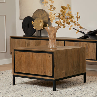 Bijzettafel RichWood naturel | 60 cm